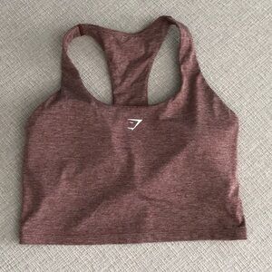 Gymshark Women's Maroon Sports Bra